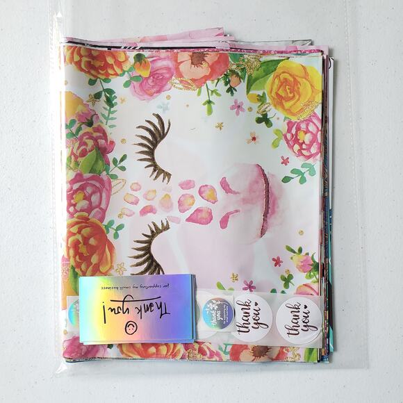 Reseller Shipping Variety Pack – Polymailers, Thank You Stickers & Cards - Picture 1 of 3